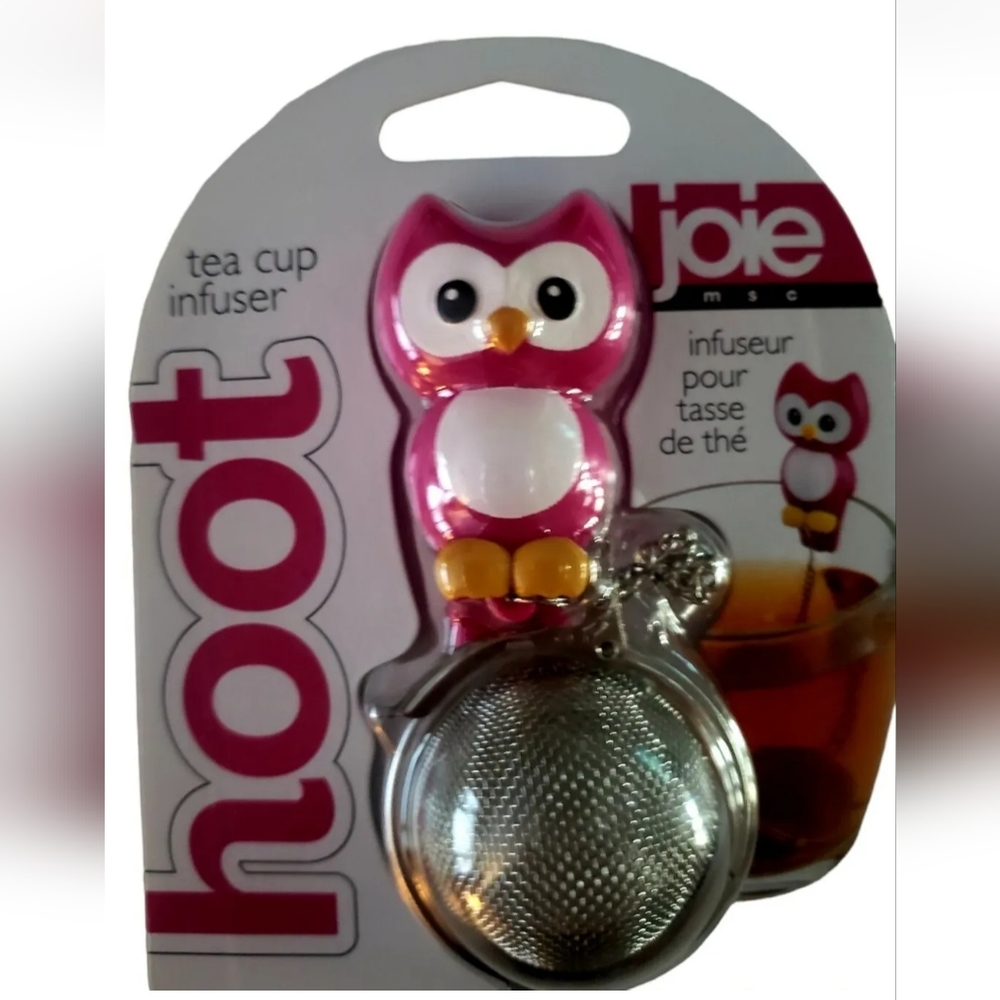 Joie MSC PURPLE OWL Tea Cup Infuser - 18/10 Stainless Steel New